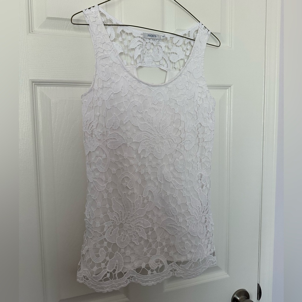 2/$30 - Lace Tank Top
